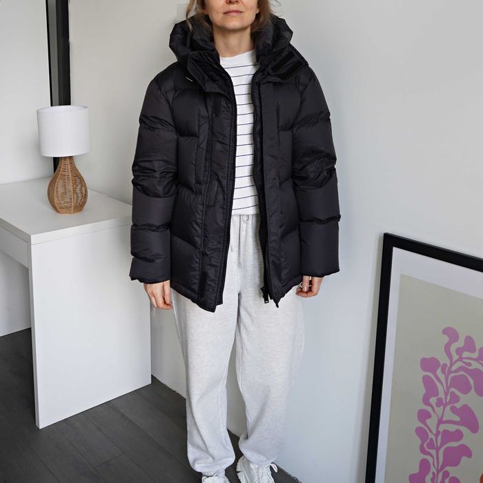 Зимовий супер теплий короткий пуховик