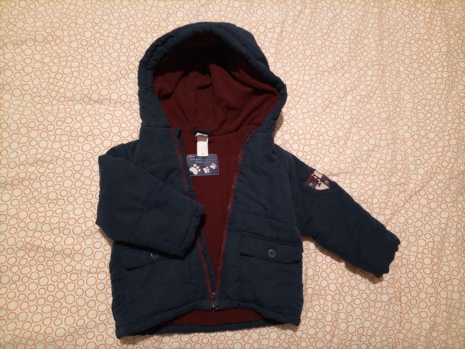 Casaco menino tamanho 12/18 USADO