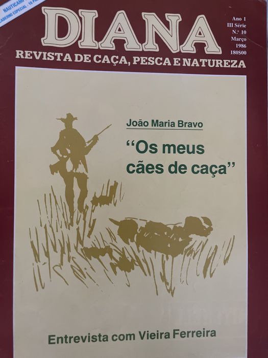 Revistas Caça e Pesca DIANA (38 revistas)