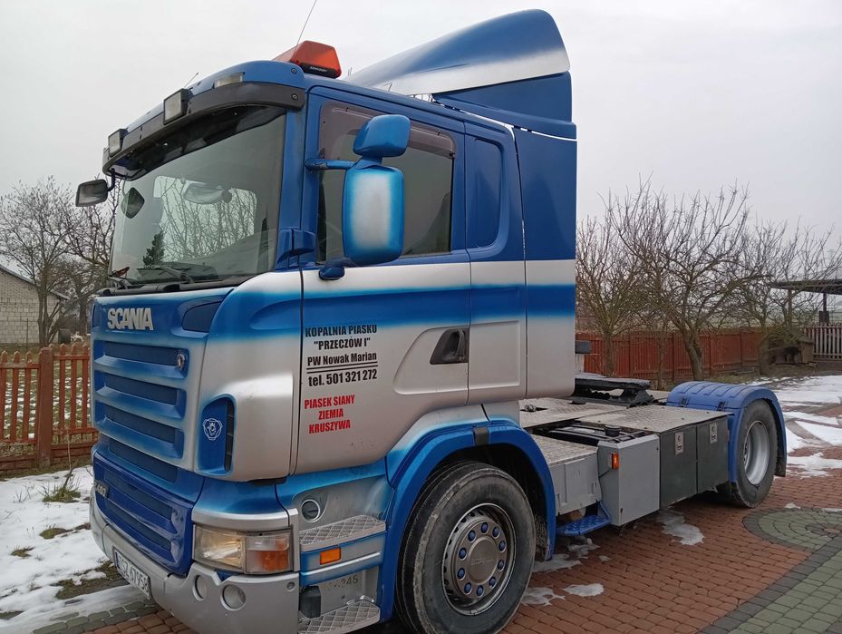 Scania R480 mała kabina niski przebieg hydraulika