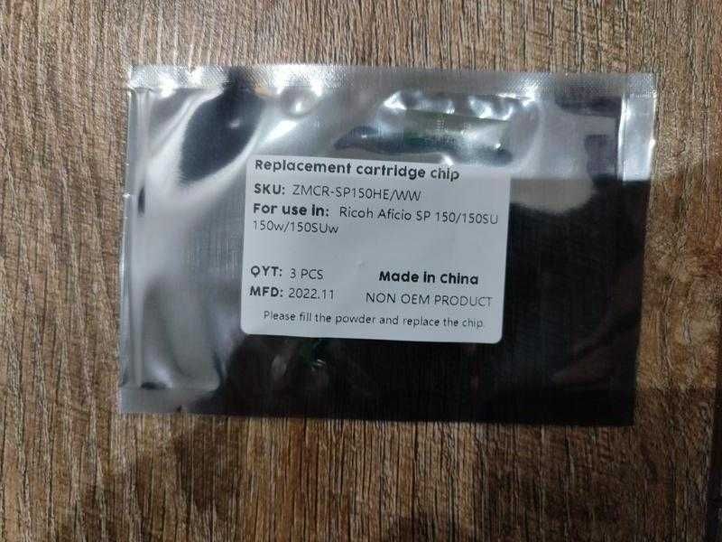 Чіп картриджа з тонером для МФО Xerox Phaser Canon ricoh