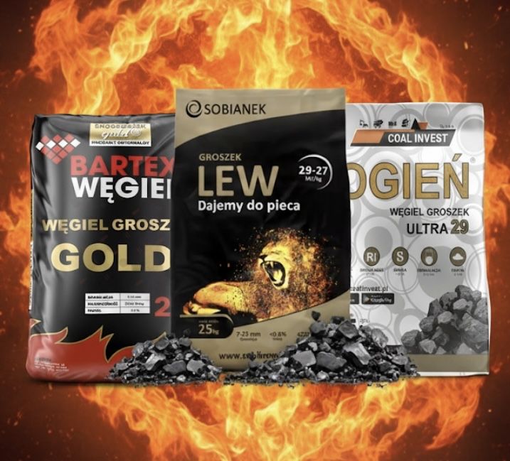 Ekogroszek Sobianek Lew,Bartex Gold,Ogień ultra
