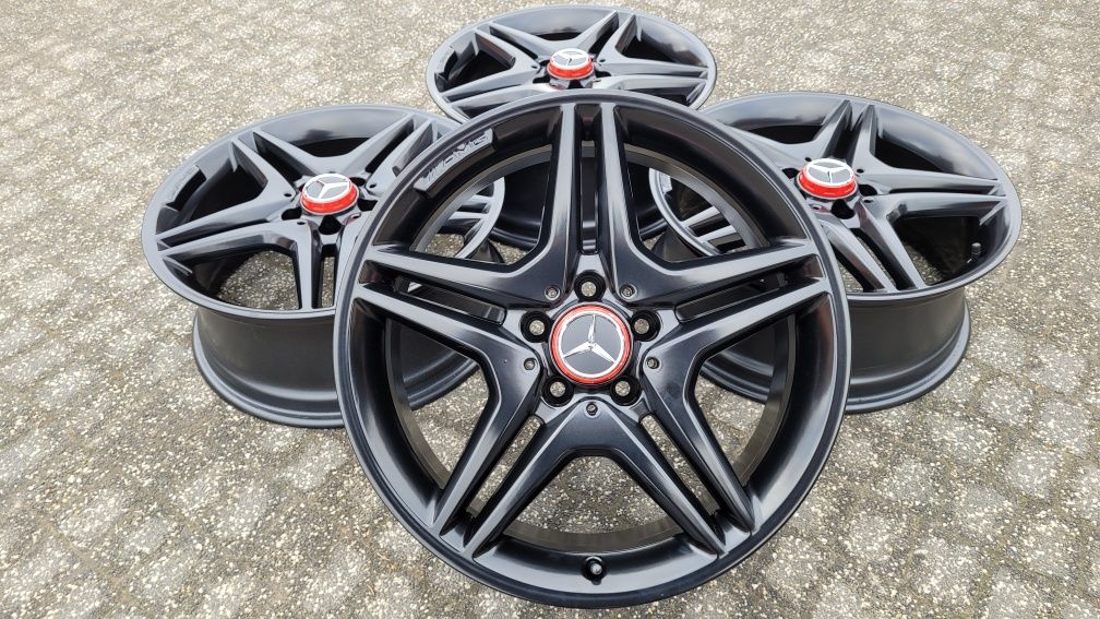 AMG  18"  Oryginal A177 5x112  7,5j et52  CLA  A b c klasa W205 czarne