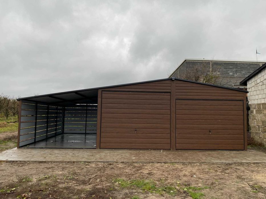 Garaże Blaszane Domki Ogrodowe Wiaty Śmietnikowe