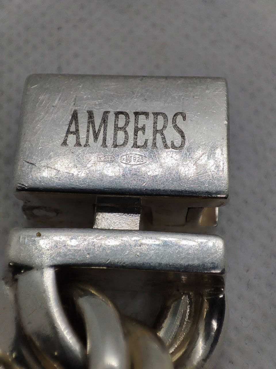 Срібний браслет AMBERS 925 проби