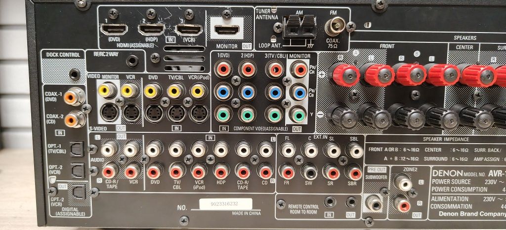 Amplituner DENON AVR-1909, pilot. HDMI,karton