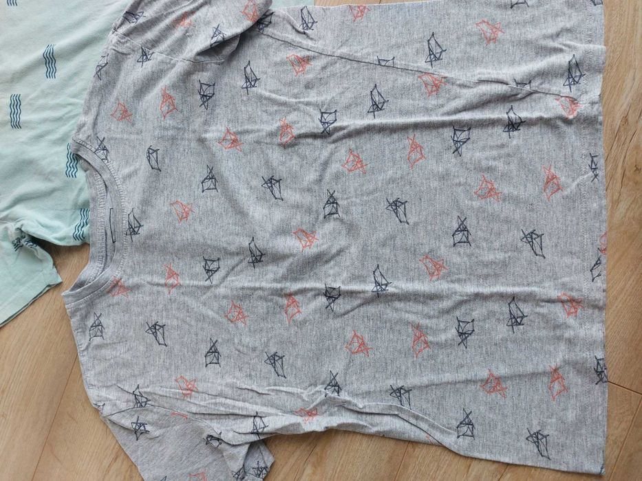 R.170 2 koszulki letnie młodzieżowe Sinsay