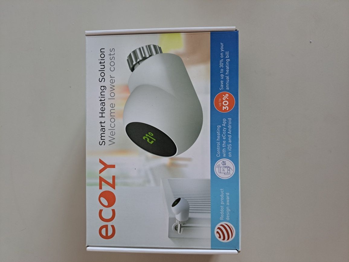 eCozy Starter Kit (1T+CU) розумна термоголовка на опалення