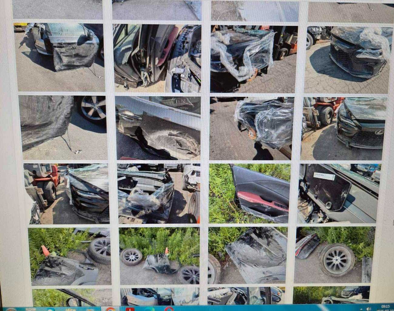 Podłużnice Lexus rx500h v seria 2023