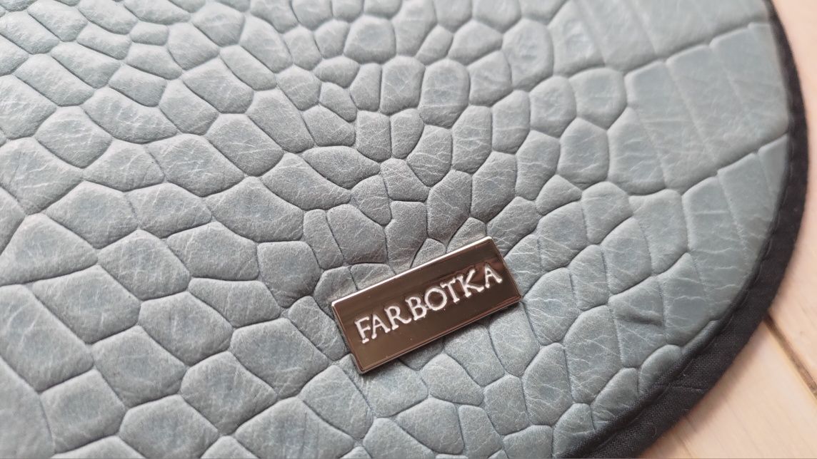 Klapka smart farbotka jasnoniebieska