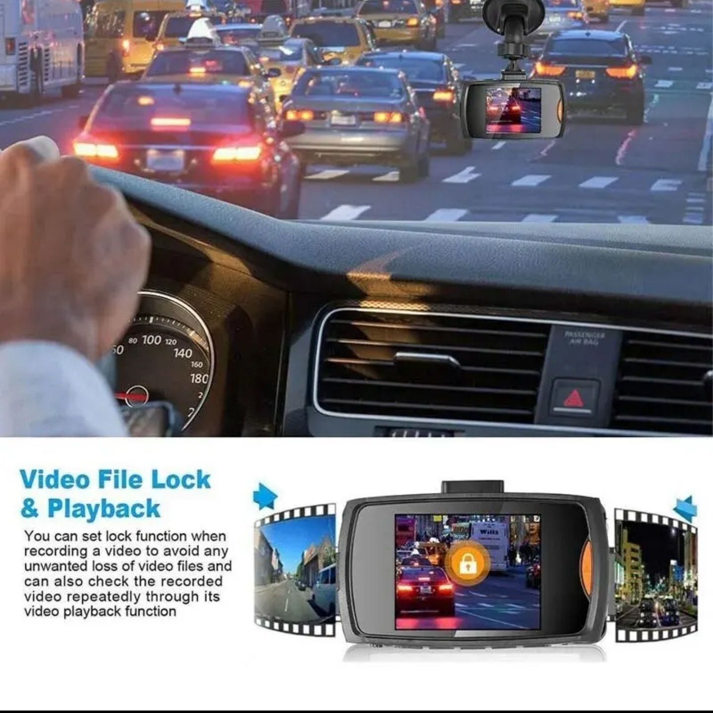 Câmera para gravação de carro