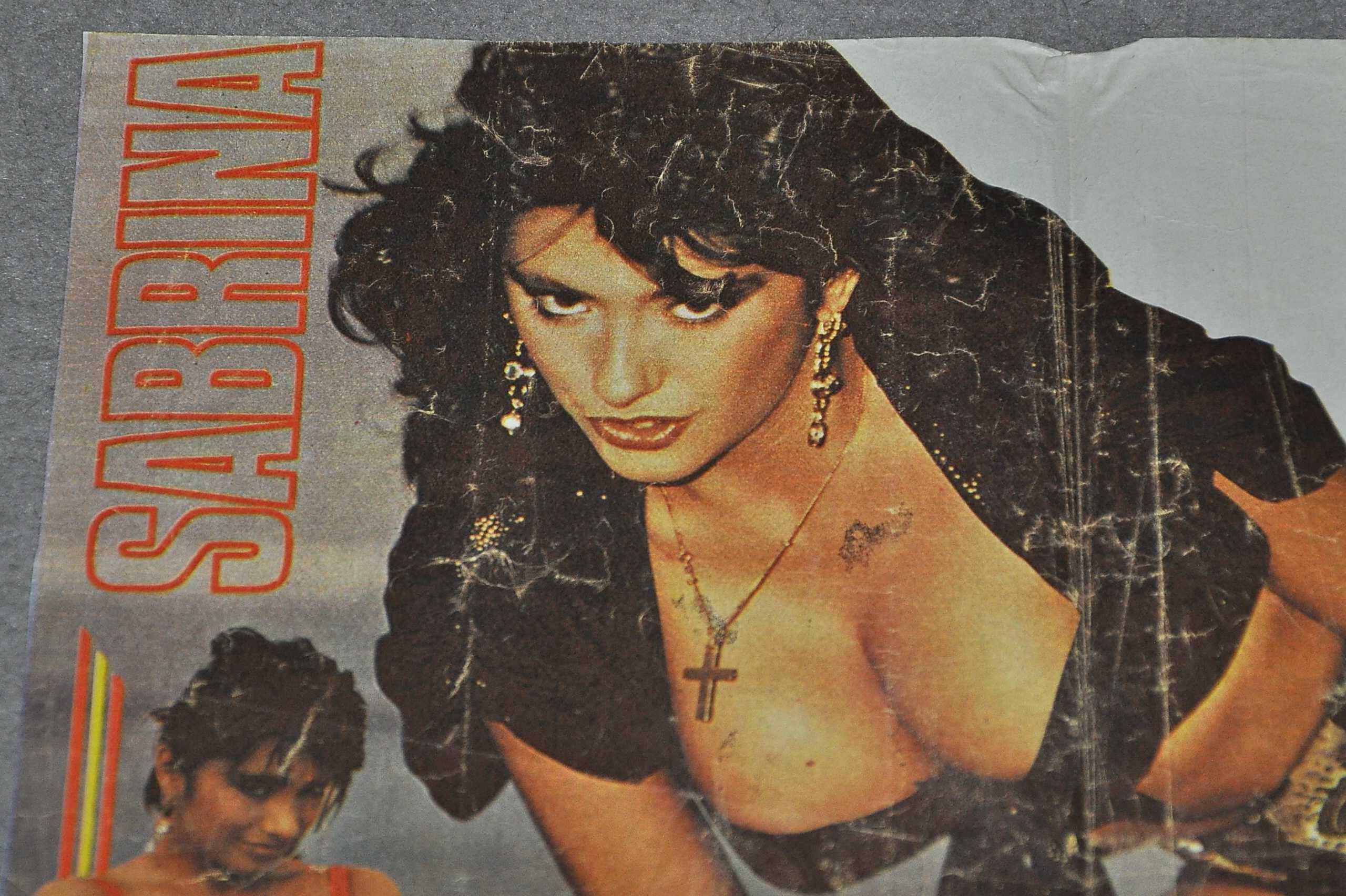 SABRINA - Plakat z lat 80-tych Panorama 33 x24 UNIKAT! Boys,Boys,Boys