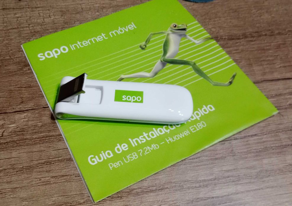 Pen Internet Banda Larga USB  - 7,2 Mb - Novo