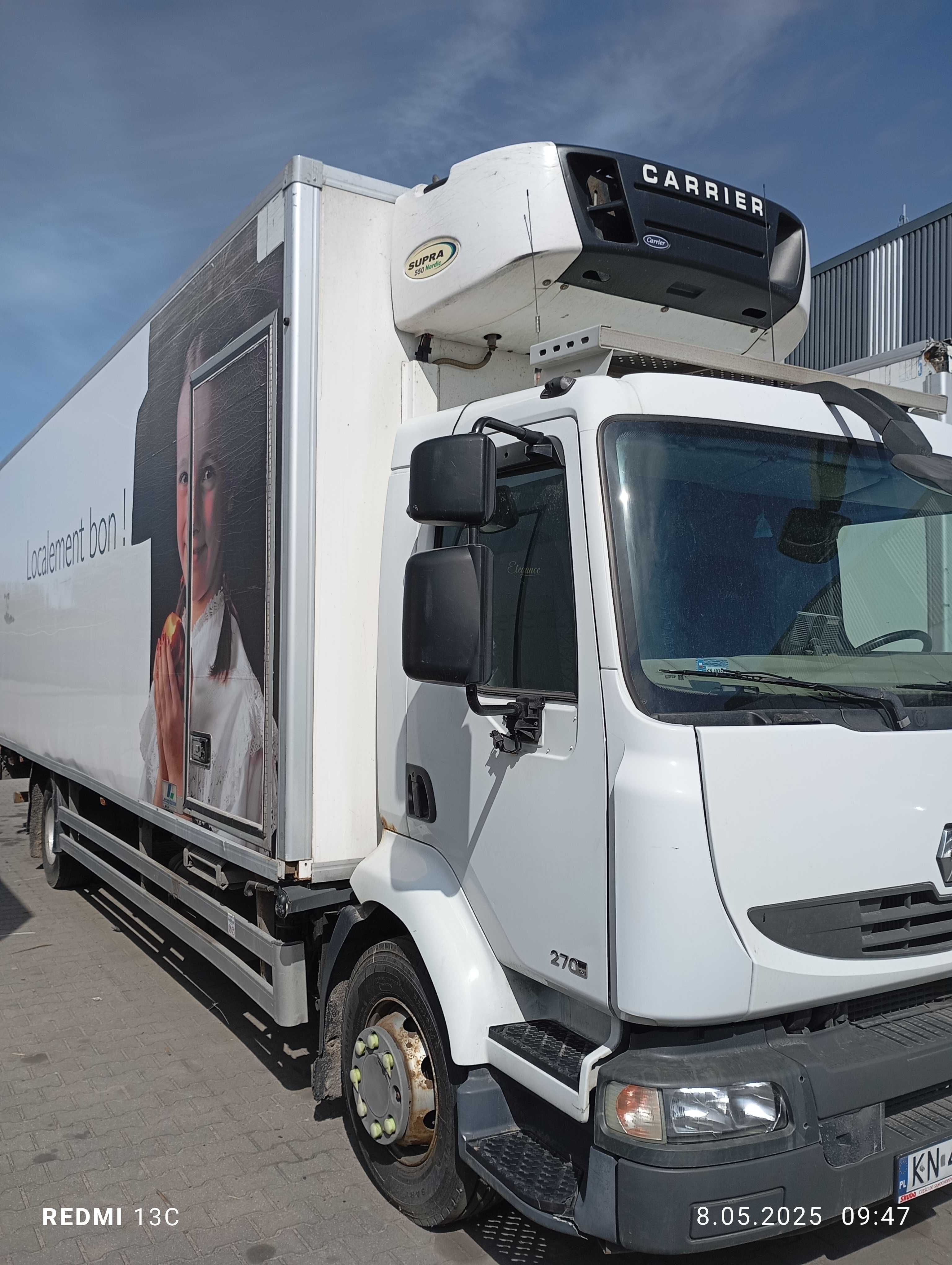 Renault Midlum chłodnia Carrier Supra 550 18 epal 16dmc 2013 r.Euro 5