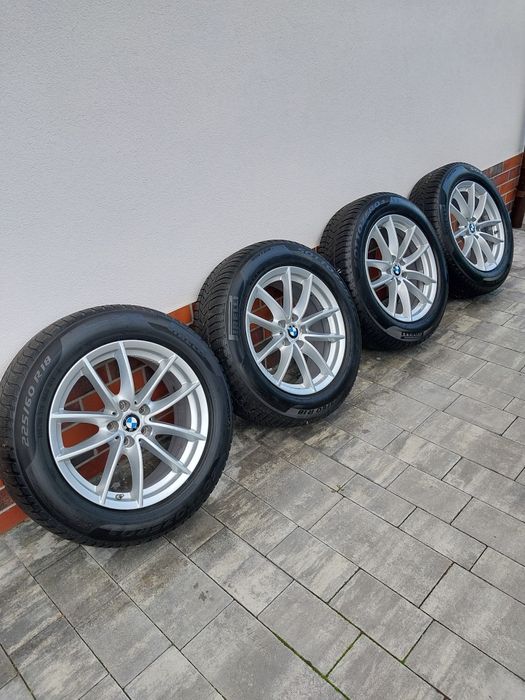 Felgi 18 BMW 5x120 z oponami zimowymi Pirelli 225/60 r18