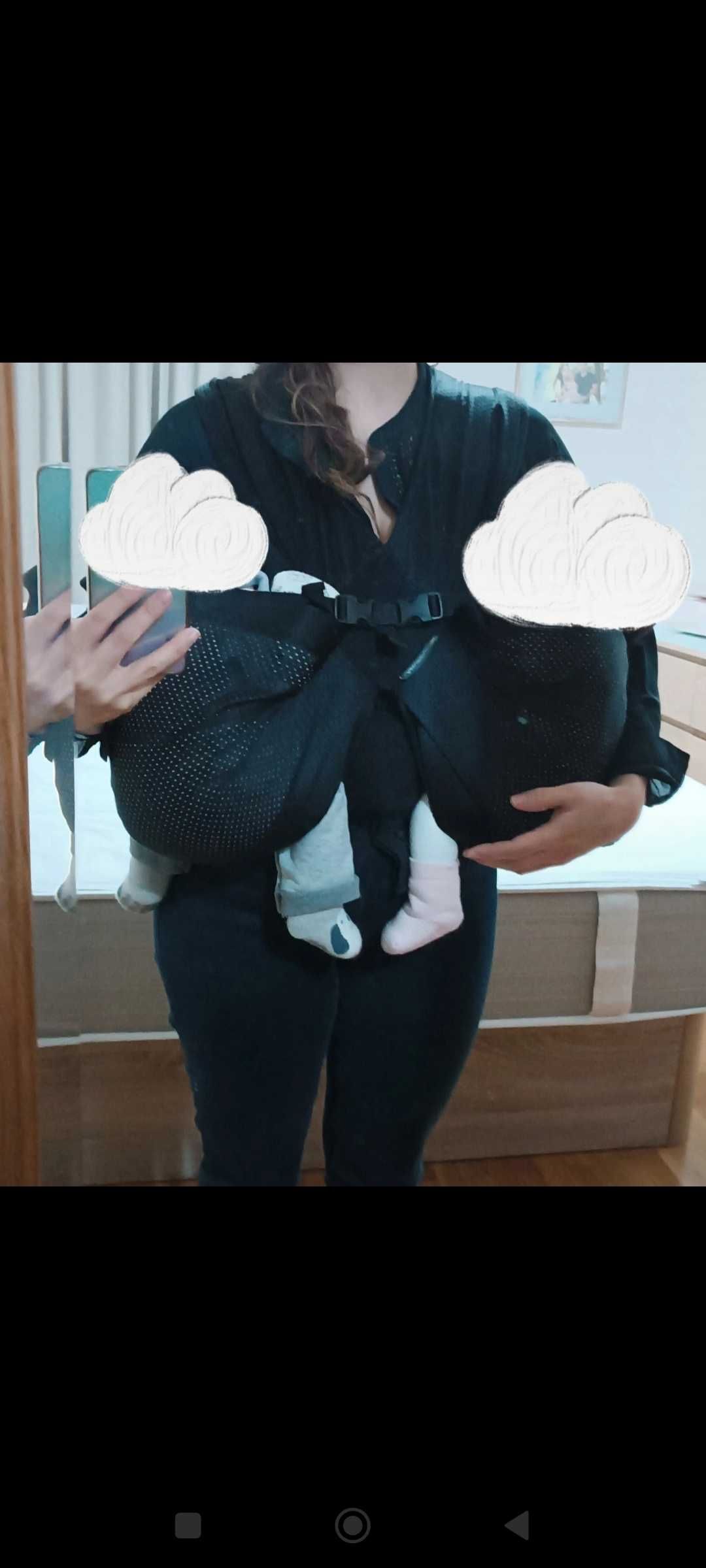 Marsúpio para gémeos Minimonkey