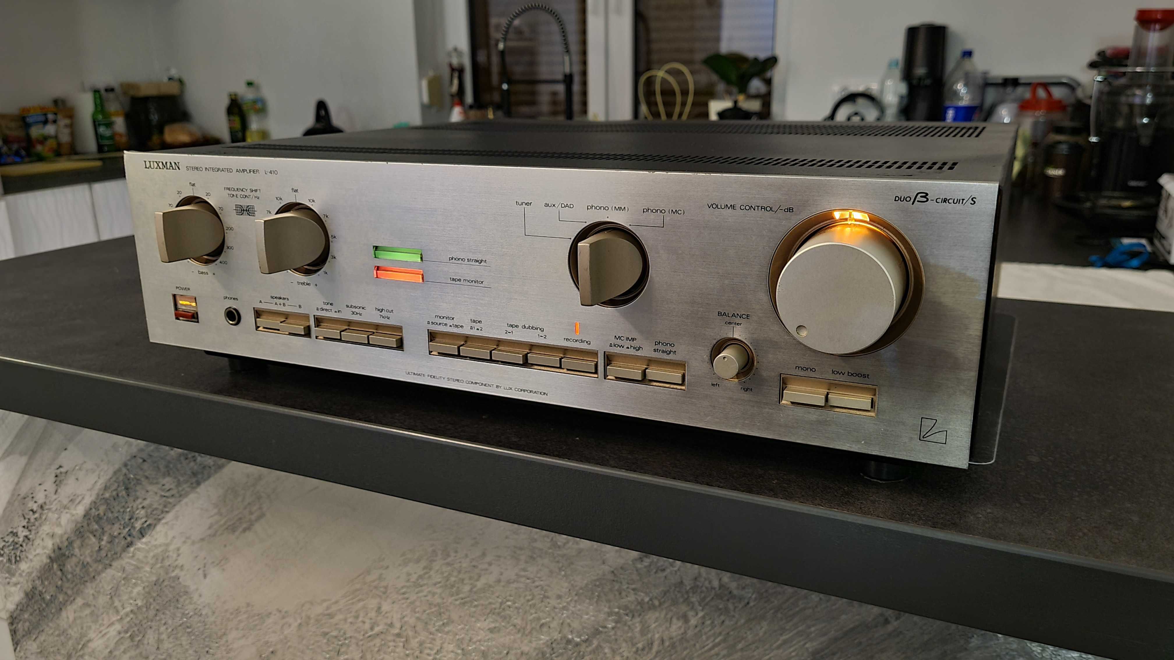 LUXMAN L-410 wzmacniacz Made in Japan- Piękne brzmienie- instrukcja