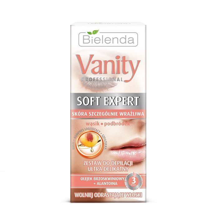 Bielenda Vanity Professional Soft Expert zestaw do depilacji twarzy