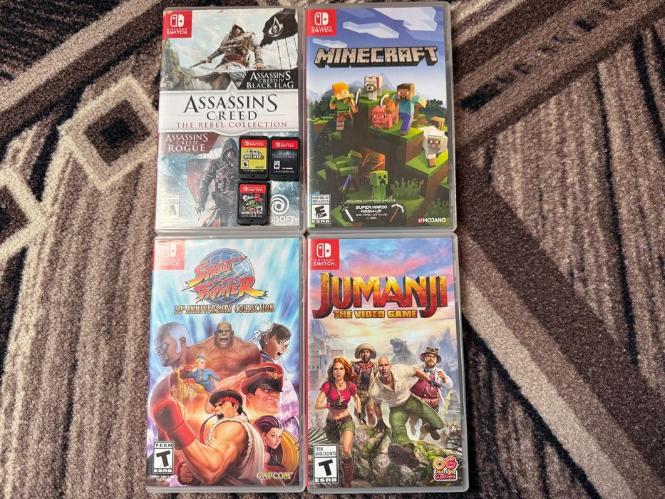 Продам ігри на картриджах для Nintendo Switch Oled