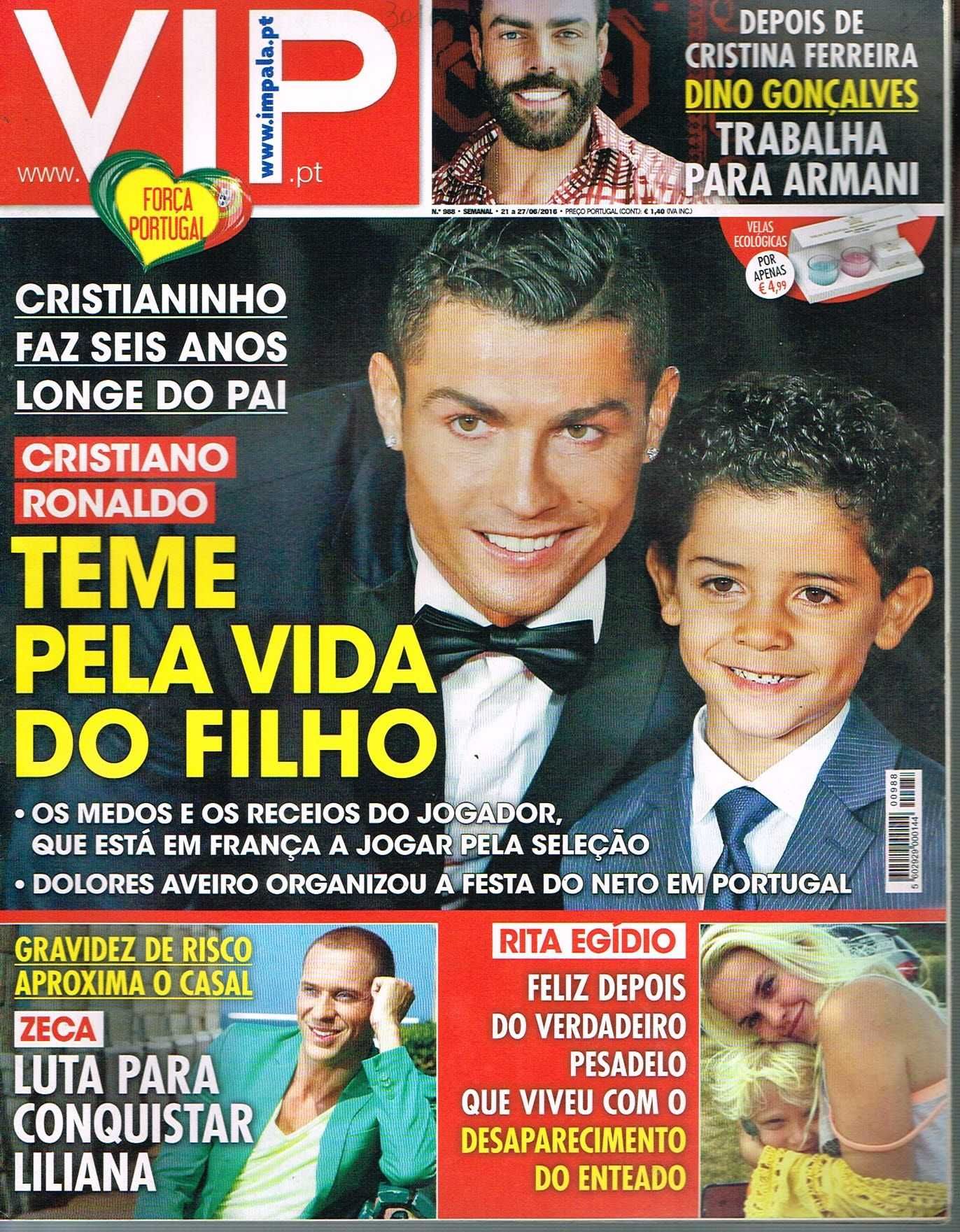 VIP Revistas dos anos 2015 a 2020