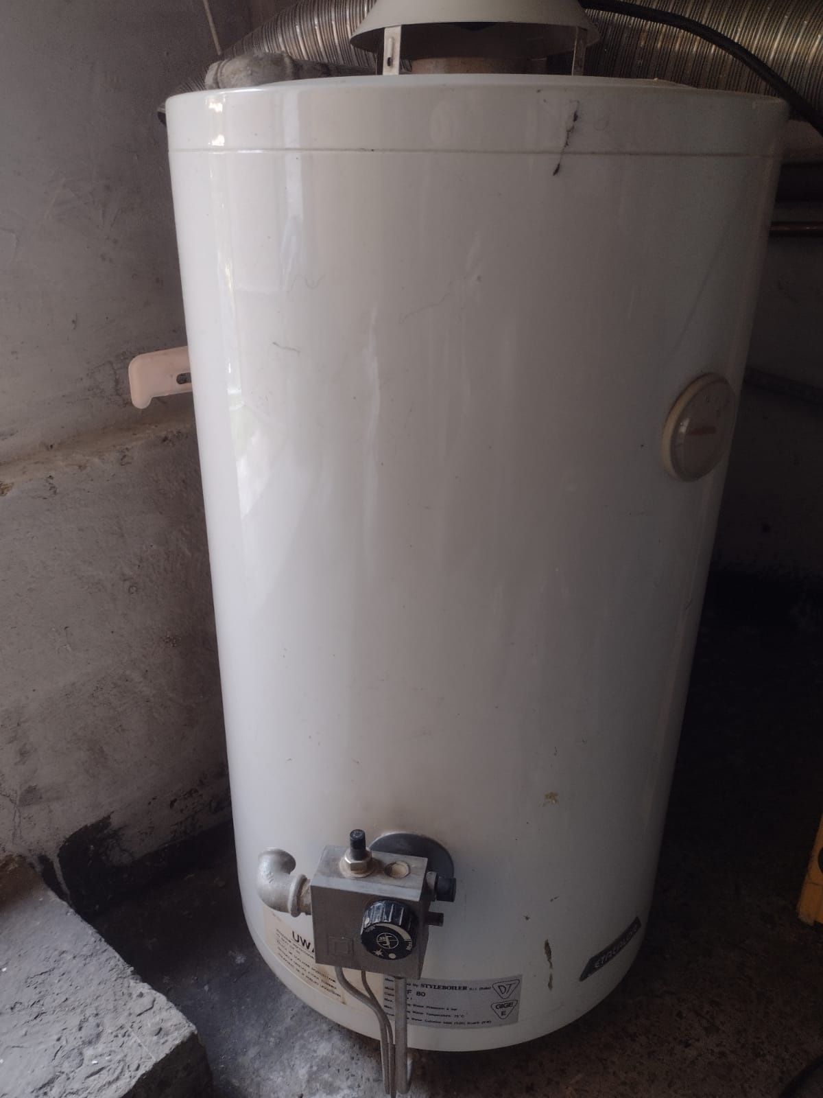 Bojler gazowy podgrzewacz CWU ETACALOR Styleboiler 80