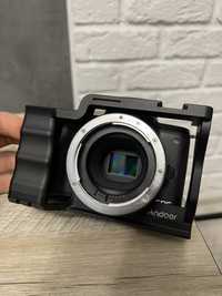 Canon M50 + клетка + Viltrox адаптер