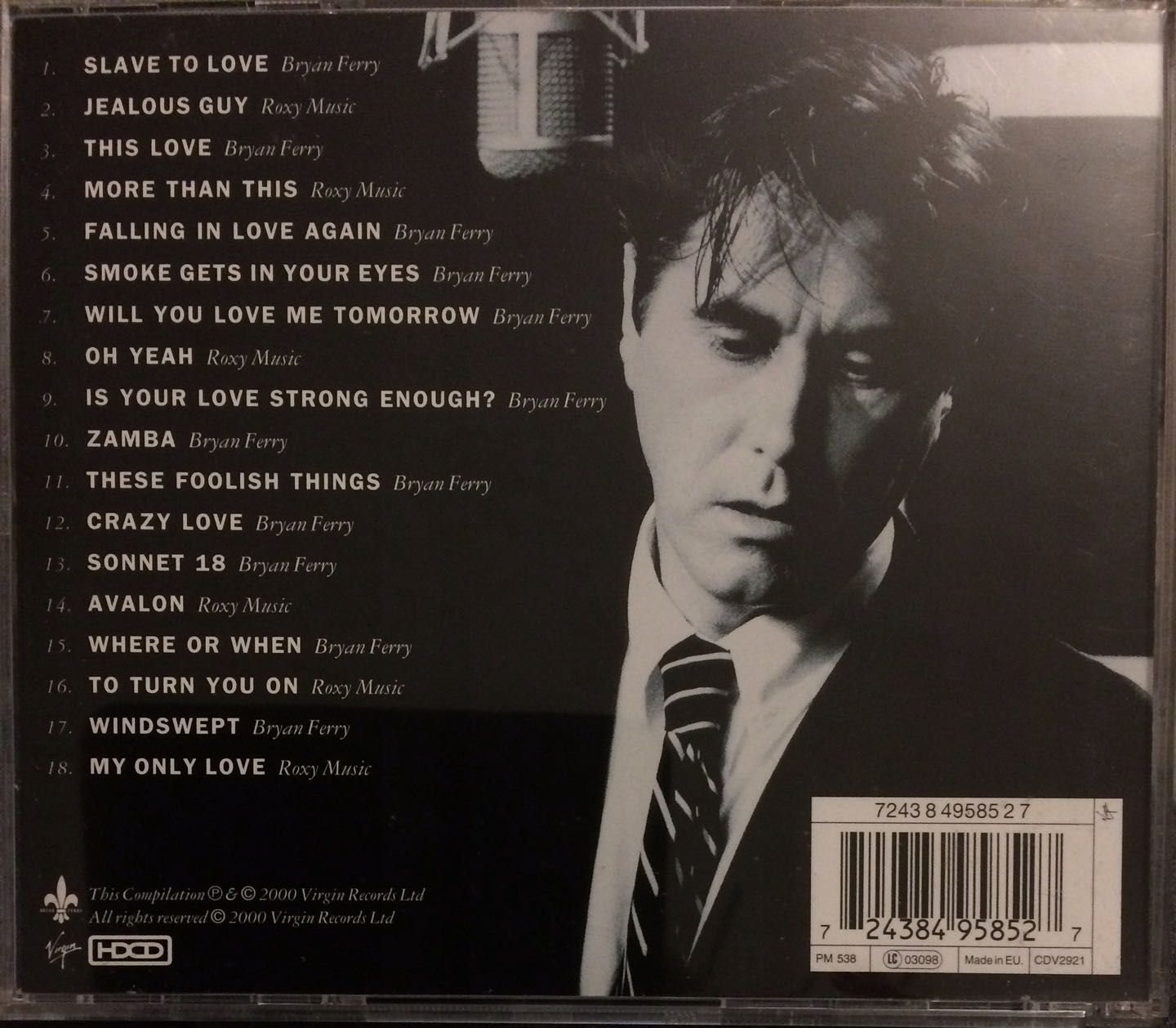 Bryan Ferry - Slave To Love The Best Of The Ballads (CS)