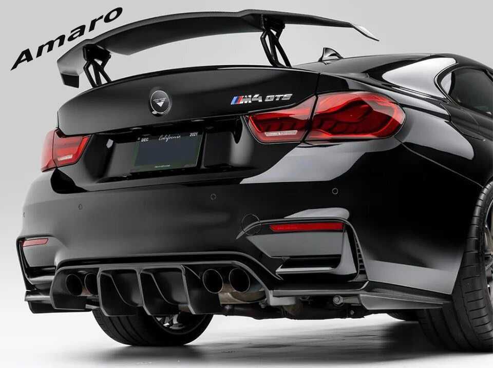 Aileron/Spoiler Traseiro Preto(BMW GTS-V, M1, M2, M3, M4, M5) Nº1|NOVO
