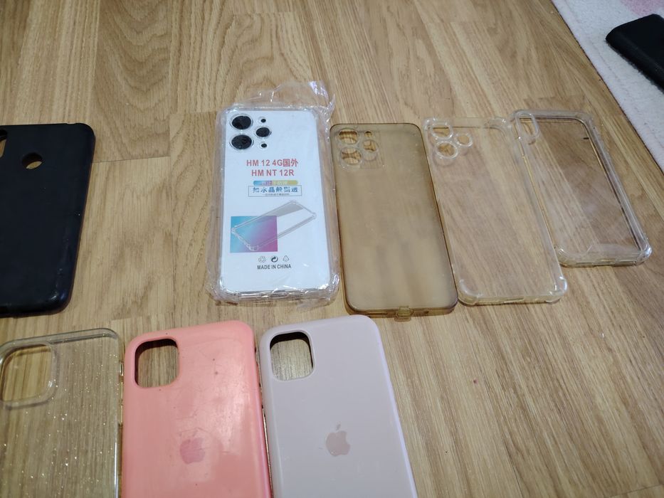 Various covers for different mobile phone models.64740756387075124