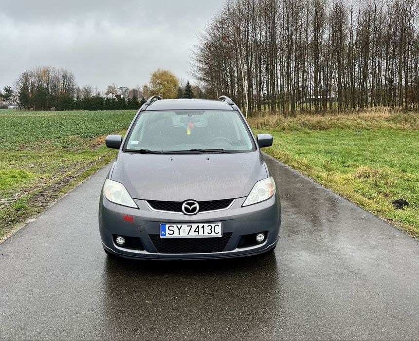 Mazda 5 2.0d 7 osobowa stan bardzo dobry transport