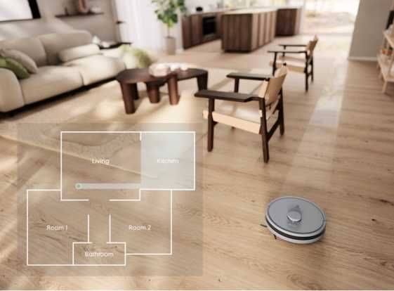 Nowy Robot odkurzający Electrolux Hygienic 700 ER71HW1UG szary