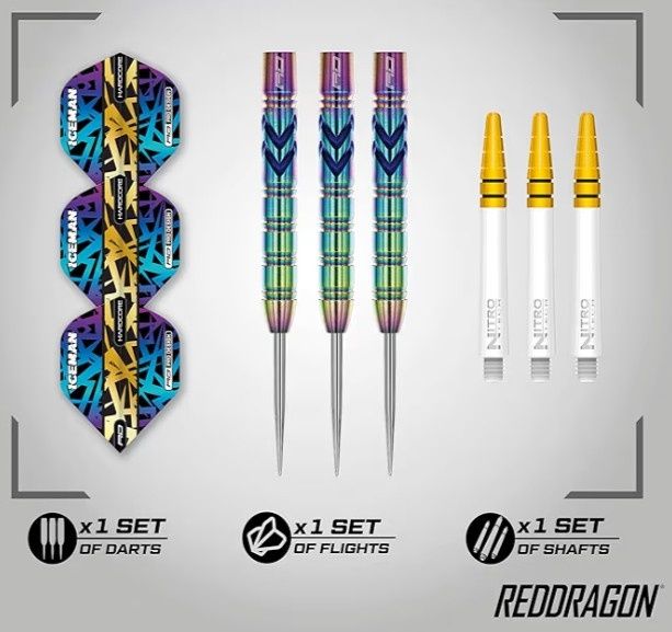 Gerwyn  Price Iceman Red dragon 23 gr. 90% wolframu