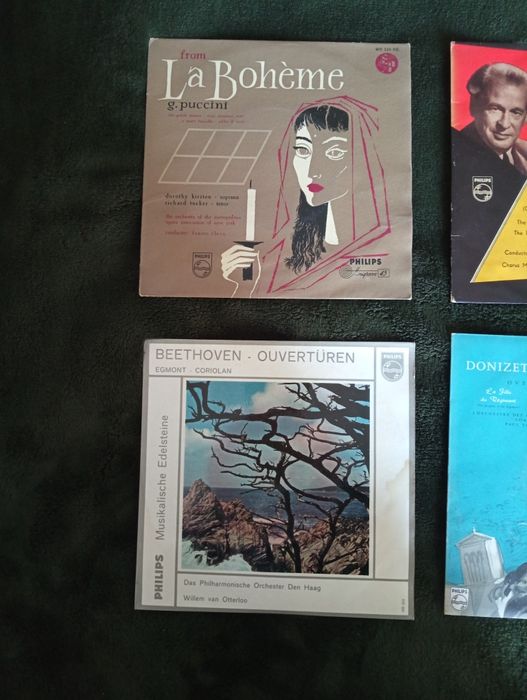 4 discos vinil Musica classica, etc  - Selo Philips  Como novos!