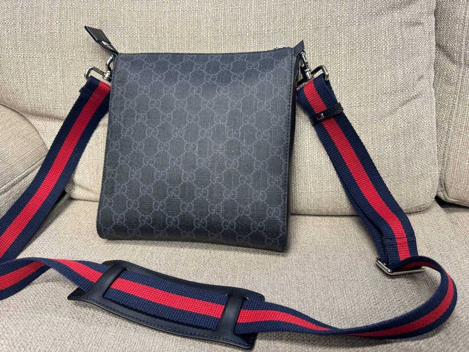 Чоловіча сумочка Gucci Messenger в чудовому стані гуччи мессенджер б.у