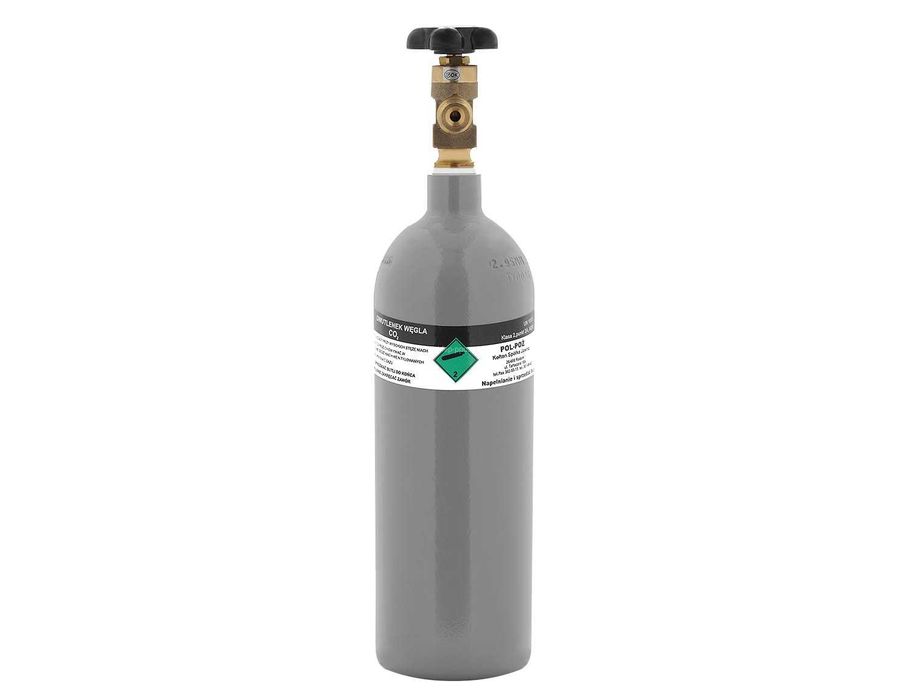 Napełnienie butla CO2 3,3kg, 5l dla akwarystów