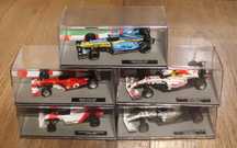 Zestaw modeli F1 Racing Cars skala 1:43
