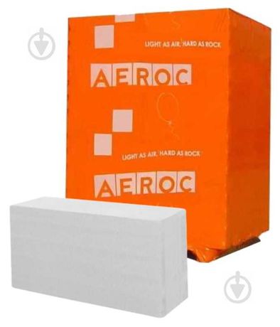Газобетонний блок Aeroc 610x200x300 мм D-300 ГЛ (нові) 21 штук. ТОРГ.