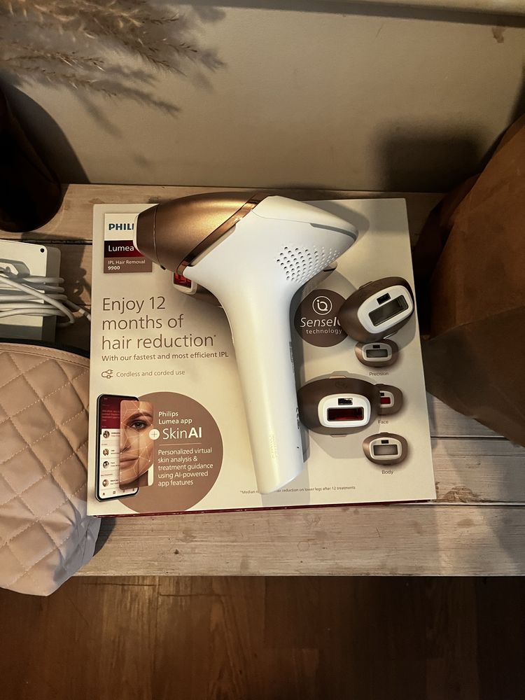 Philips lumea depilator laserowy + ubezpieczenie do 2026