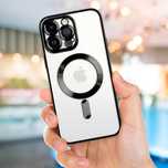 Plecki Etui Iphone 13/14/15 Plus Pro Max Magsafe Magnetyczne Czarny