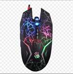 Мышь A4Tech Bloody N50 Neon проводная Black