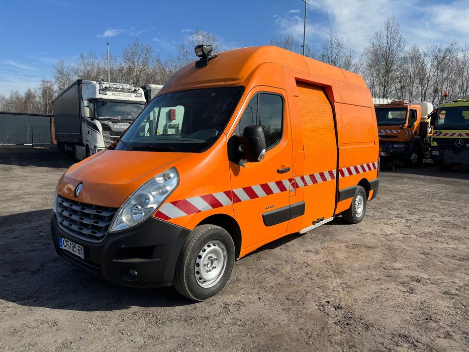 Renault Master L2H3 KLIMA 2012 r. Max Wysoki JUMBO Opony BDB Falken  Movano Sprinter Crafter Transit Ducato Jumper Boxer Daily Blaszak