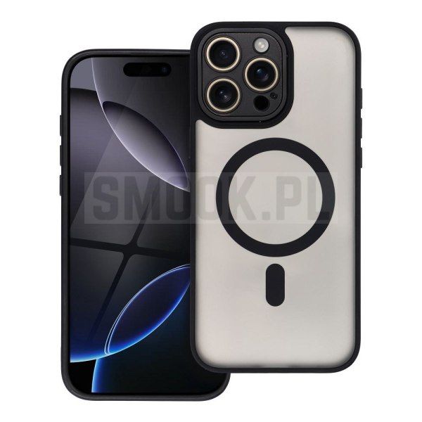 Futerał VARIETE MAG COVER  z MagSafe do IPHONE 15 czarny