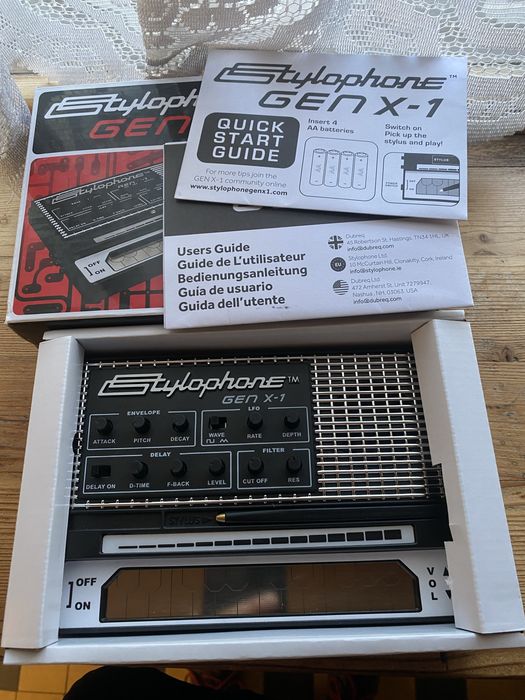 Stylophone GEN X-1 gearancja jeszcze ponad rok!