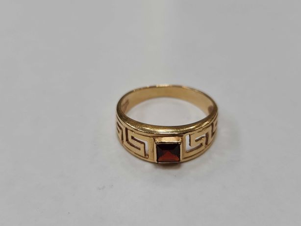 Złoty pierścionek damski/ Motyw Grecki/ 585/ 2.76 gram/ R15