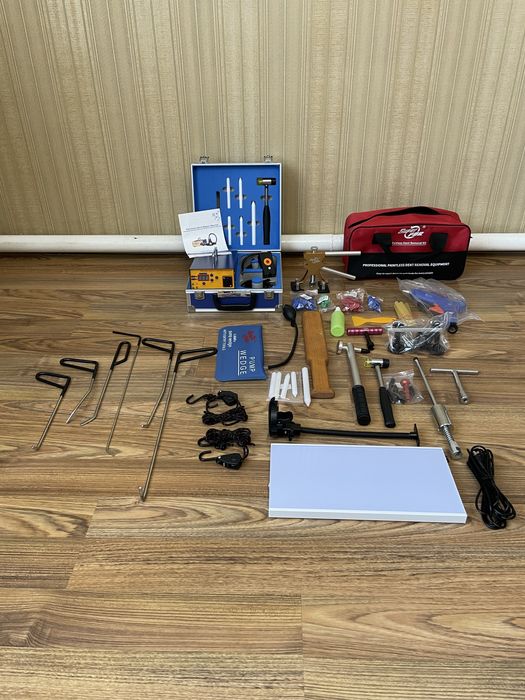Набір інструментів PDR для ремонту вмятин без фарбування.