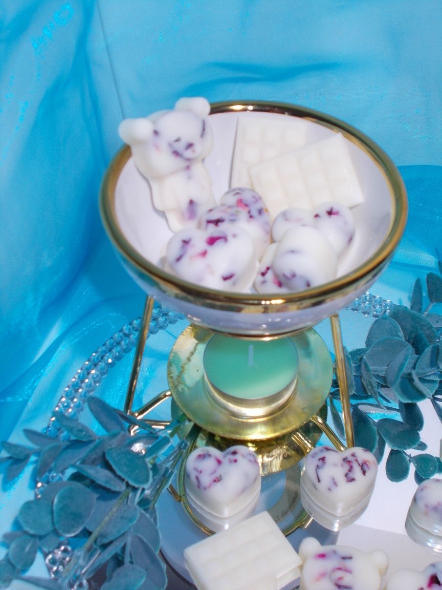 Aromatyczny wosk sojowy do kominka w kartoniku 100g