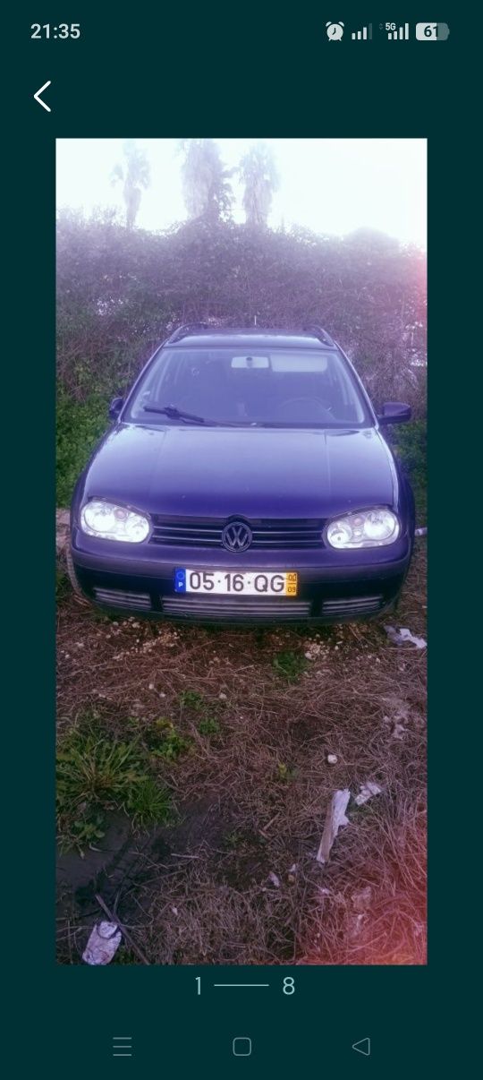 Vw golf 4 carinha so peças 1.4 gasolina