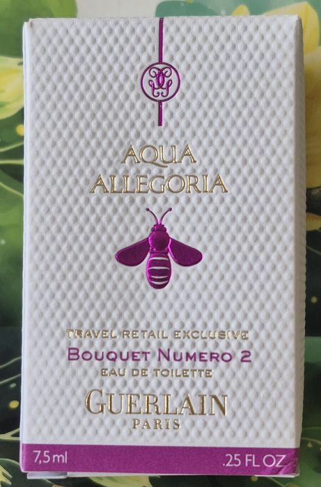 Guerlain Aqua Allegoria Bouquet Numero2  edt 7,5 ml, miniatura, unikat