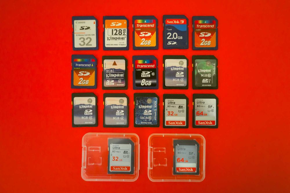 Карты памяти SD CompactFlash флеш CF