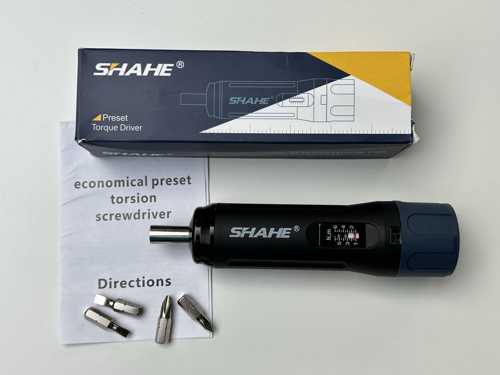 Динамометрическая отвертка шуруповерт Shahe